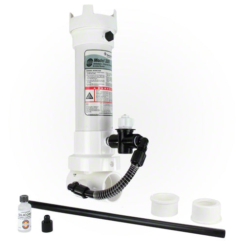 Pentair Rainbow 320 in-line chlorinator R171096 with installation accessories
